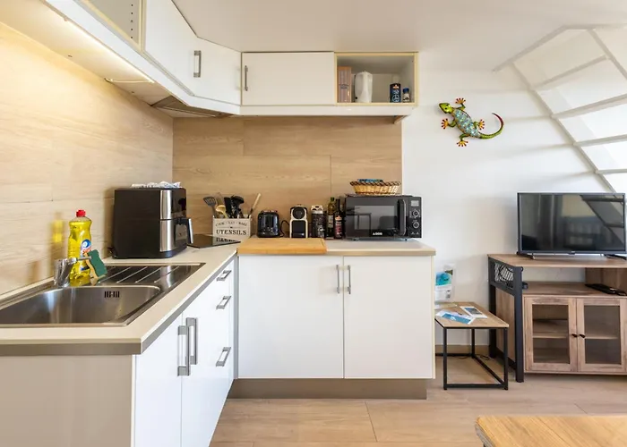 Duplex Vue Terrasse & Parking 邦多勒